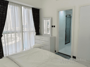 Lake View| Upgraded | Furnished |Bright Unit – JLT Cluster R -Jumeirah Lake Towers